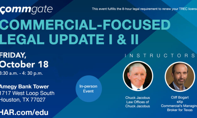 Register Now for the Commercial-Focused Legal Update Program on October 18