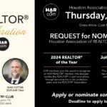 Request for Nominations: Houston Association of REALTORS® 2024 Annual Awards