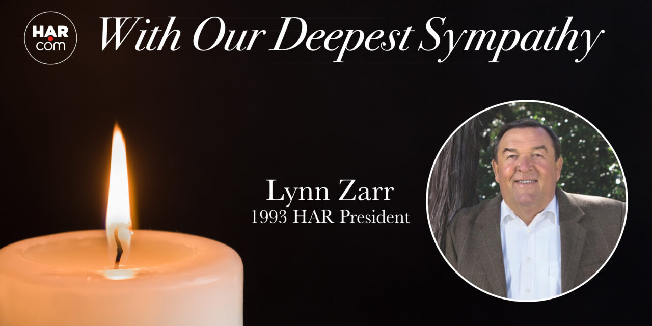 With Deepest Sympathy: Lynn S. Zarr